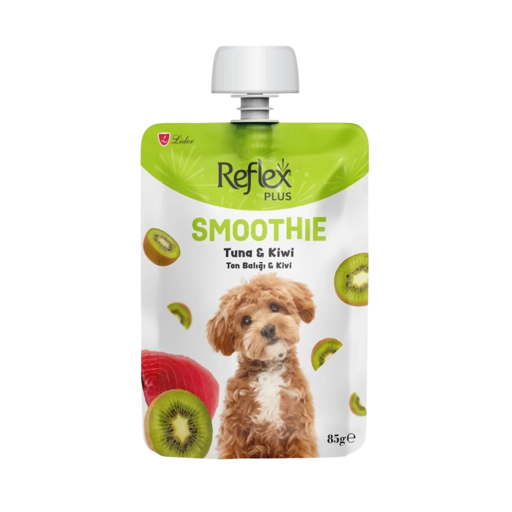 Reflex Plus Smoothie Ton Balık ve Kivili Yetişkin Köpek Krema Ödül, 85g