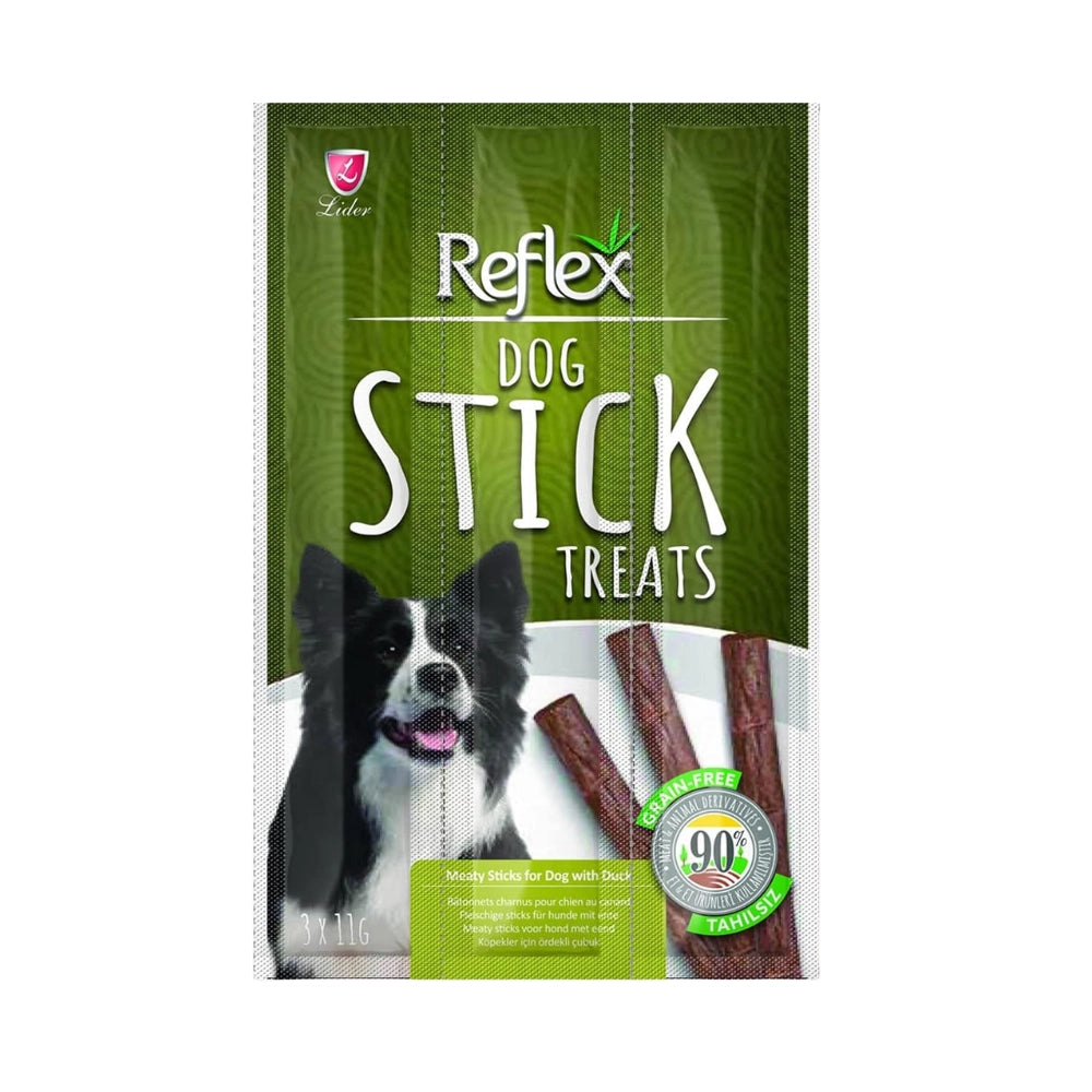 Reflex Stick Treats Ördekli Yetişkin Köpek Stick Ödül, 33g