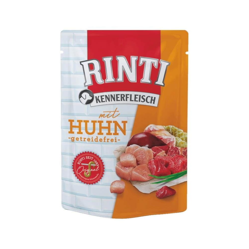 Rinti Poach Yetişkin Köpek Yaş Maması, 400g