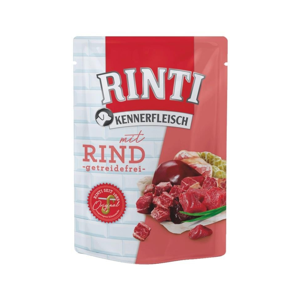 Rinti Poach Yetişkin Köpek Yaş Maması, 400g