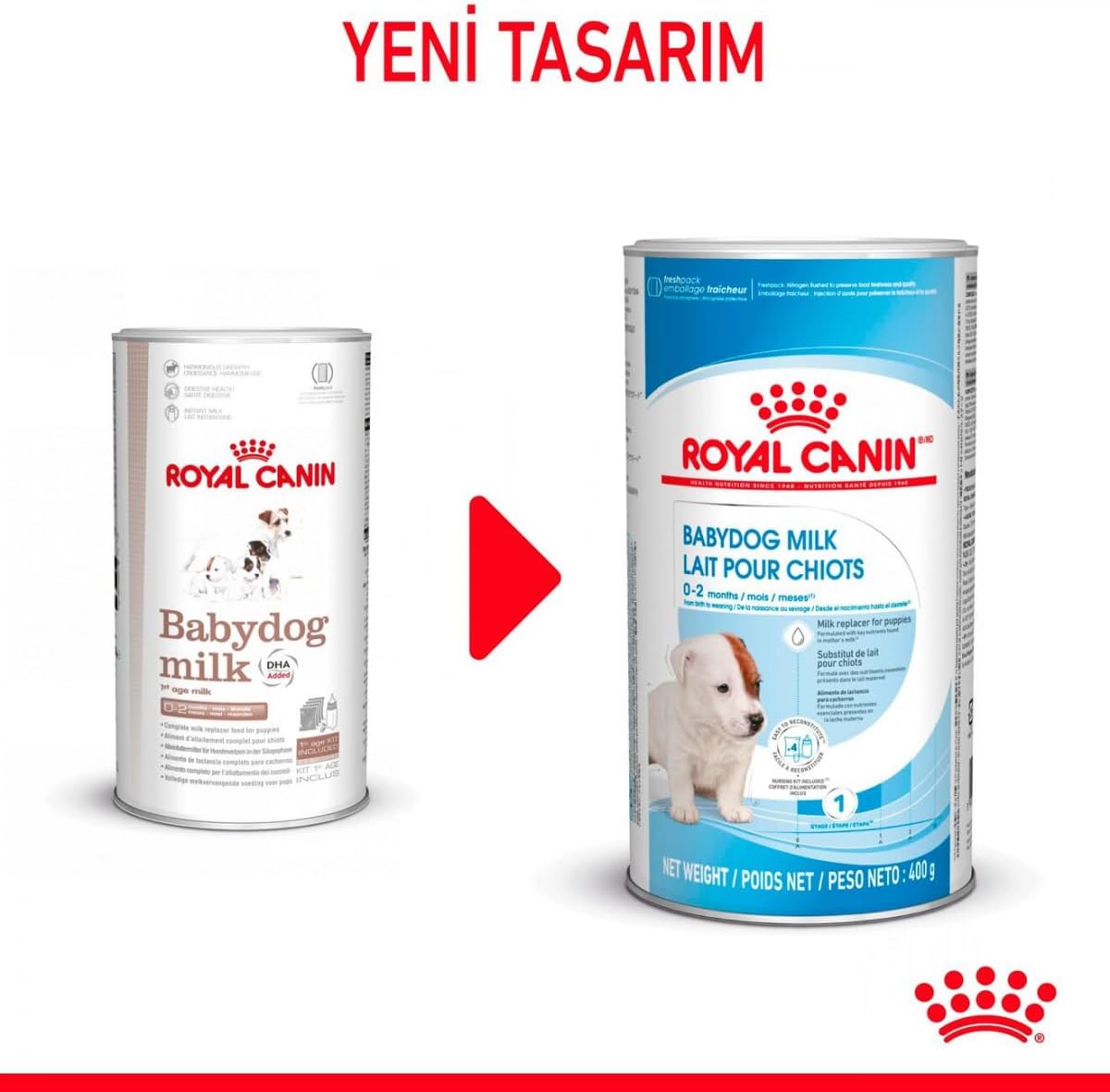 Royal Canin Babydog Milk Yavru Köpek Süt Tozu Maması, 400g