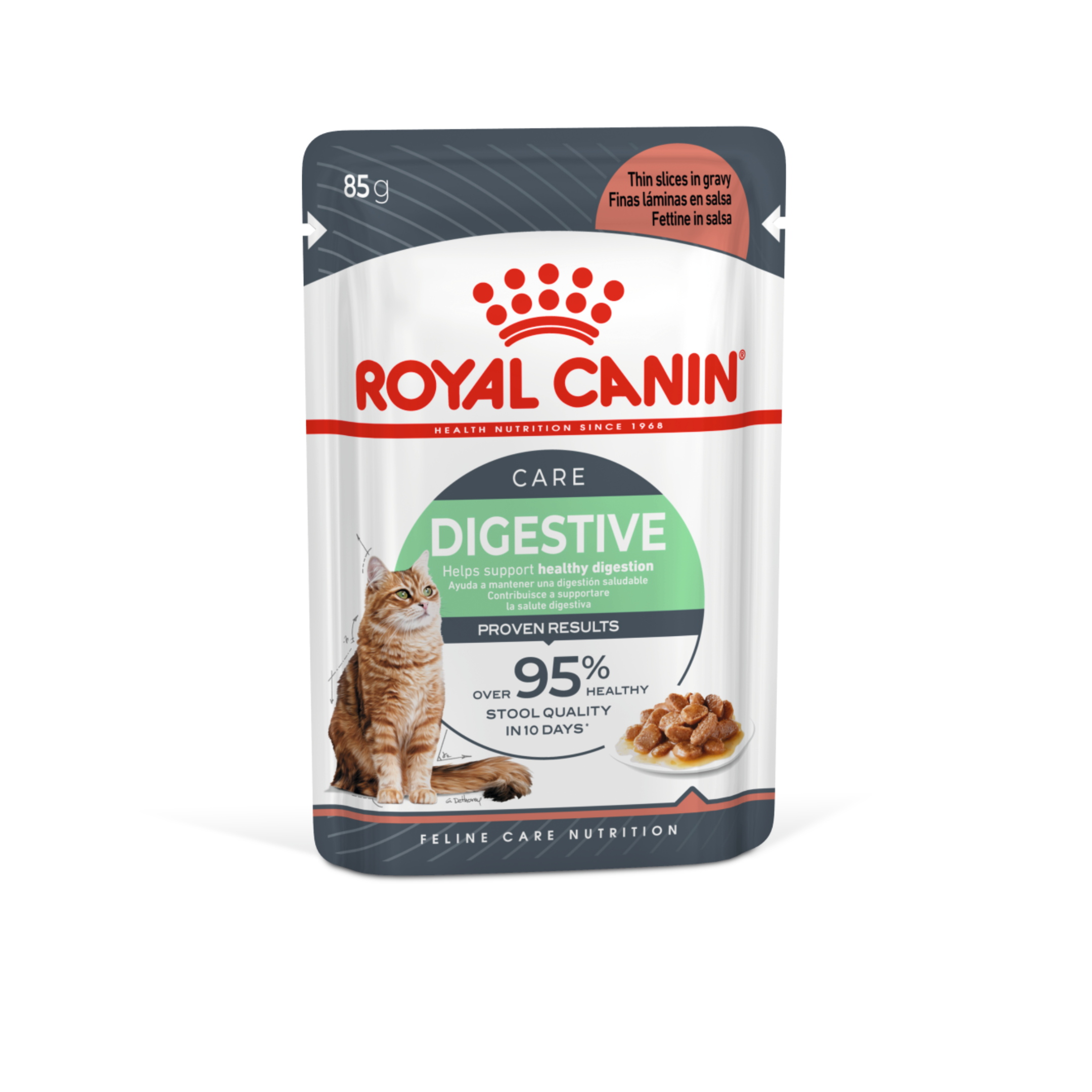 Royal Canin Digest Sensitive Gravy Yetişkin Kedi Yaş Maması, 85g