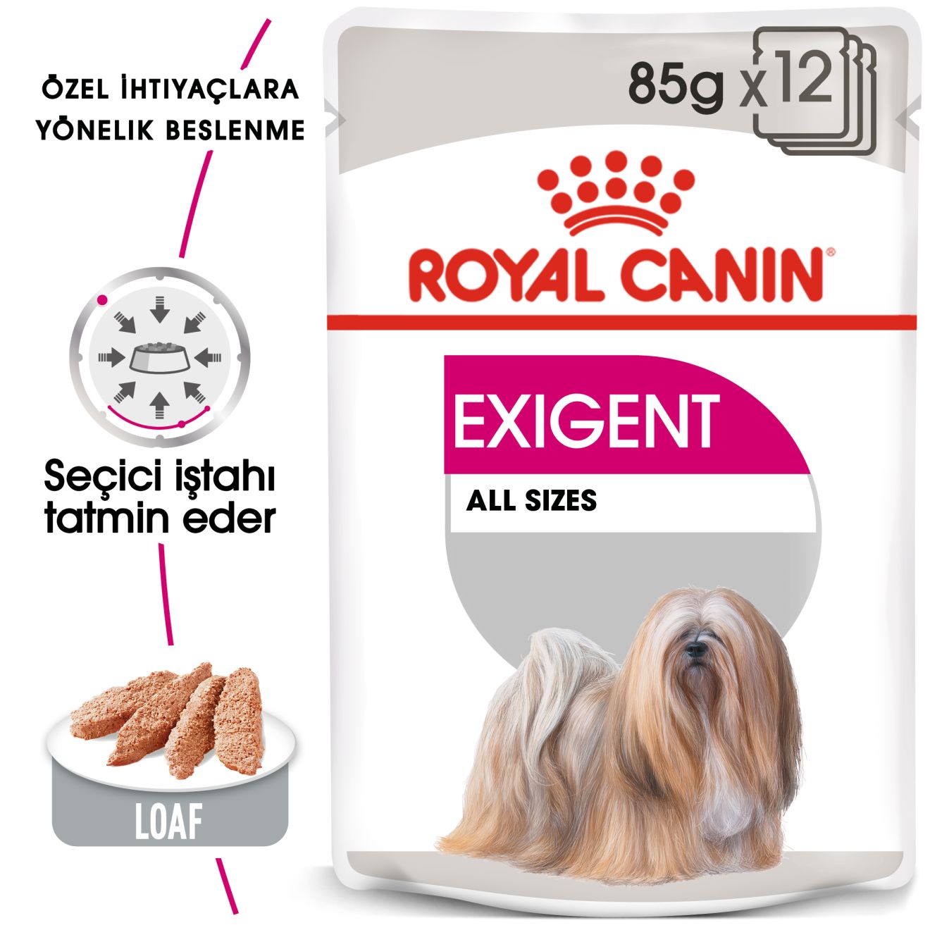 Royal Canin Exigent Yetişkin Köpek Yaş Maması, 85g