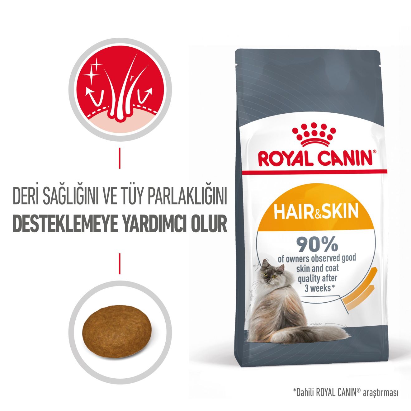 Royal Canin Hair & Skin Care Yetişkin Kedi Maması