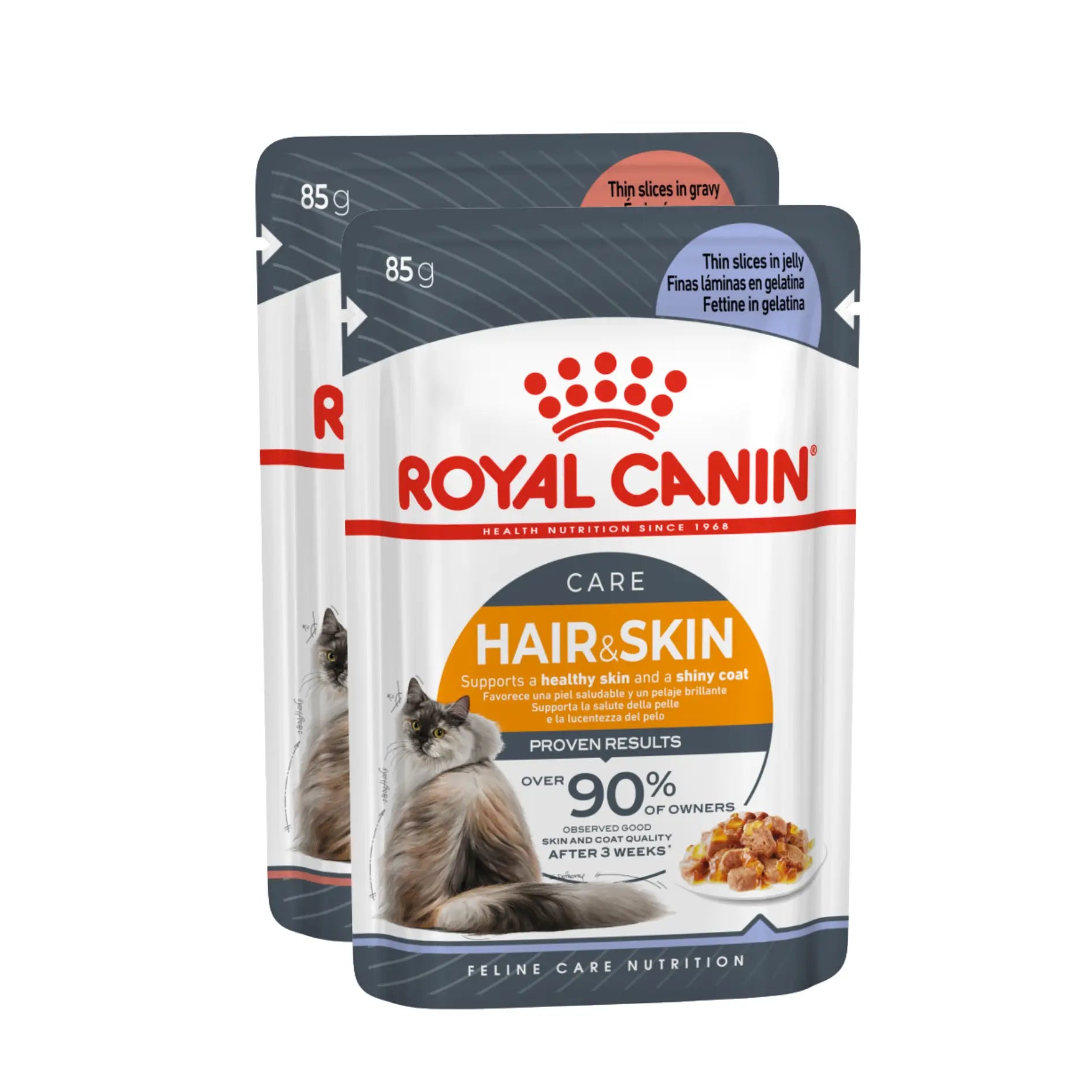 Royal Canin Hair & Skin Yetişkin Kedi Yaş Maması, 85g
