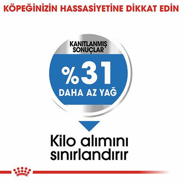 Royal Canin Light Weight Care Mini Yetişkin Köpek Maması, 3Kg