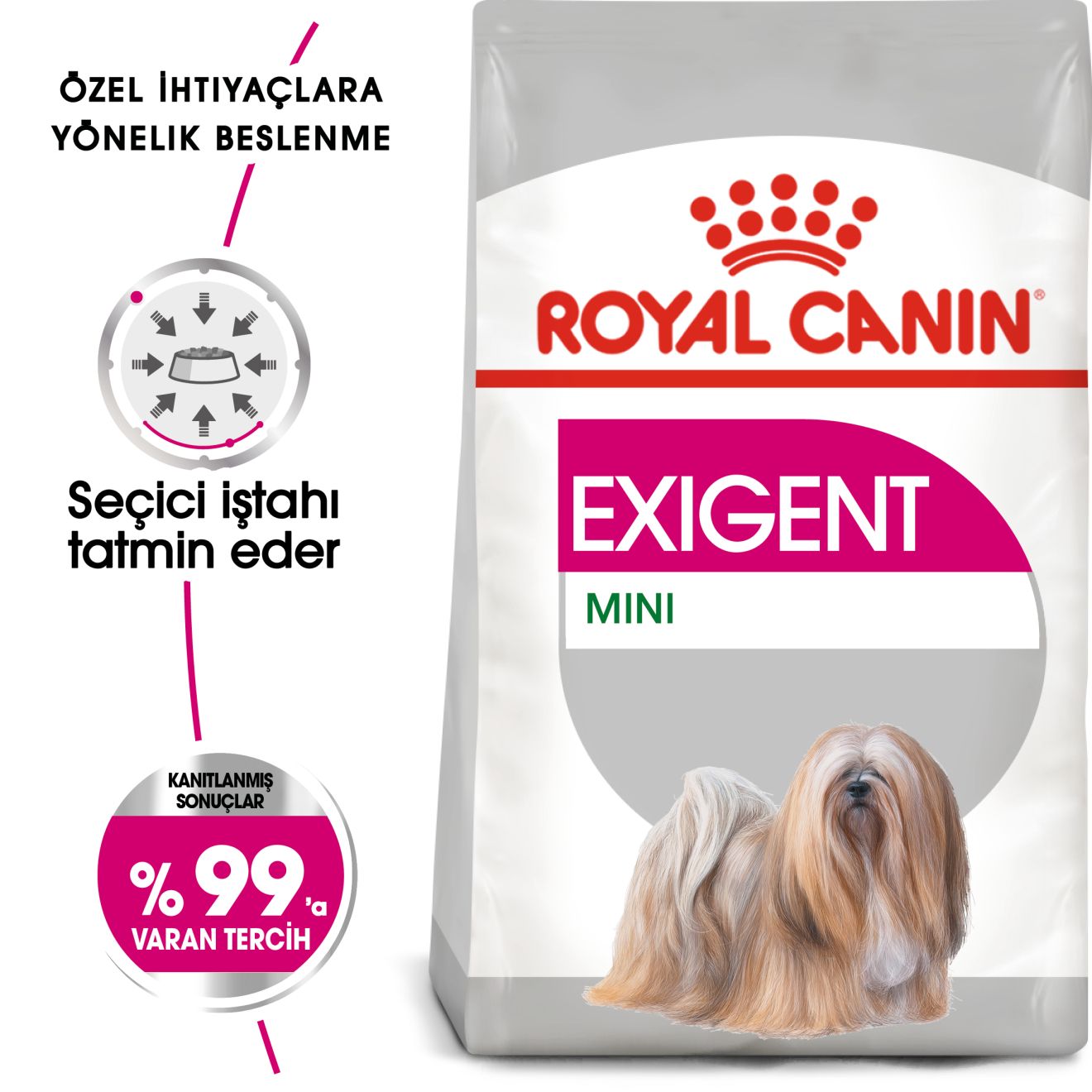 Royal Canin Mini Exigent Yetişkin Köpek Maması, 3Kg