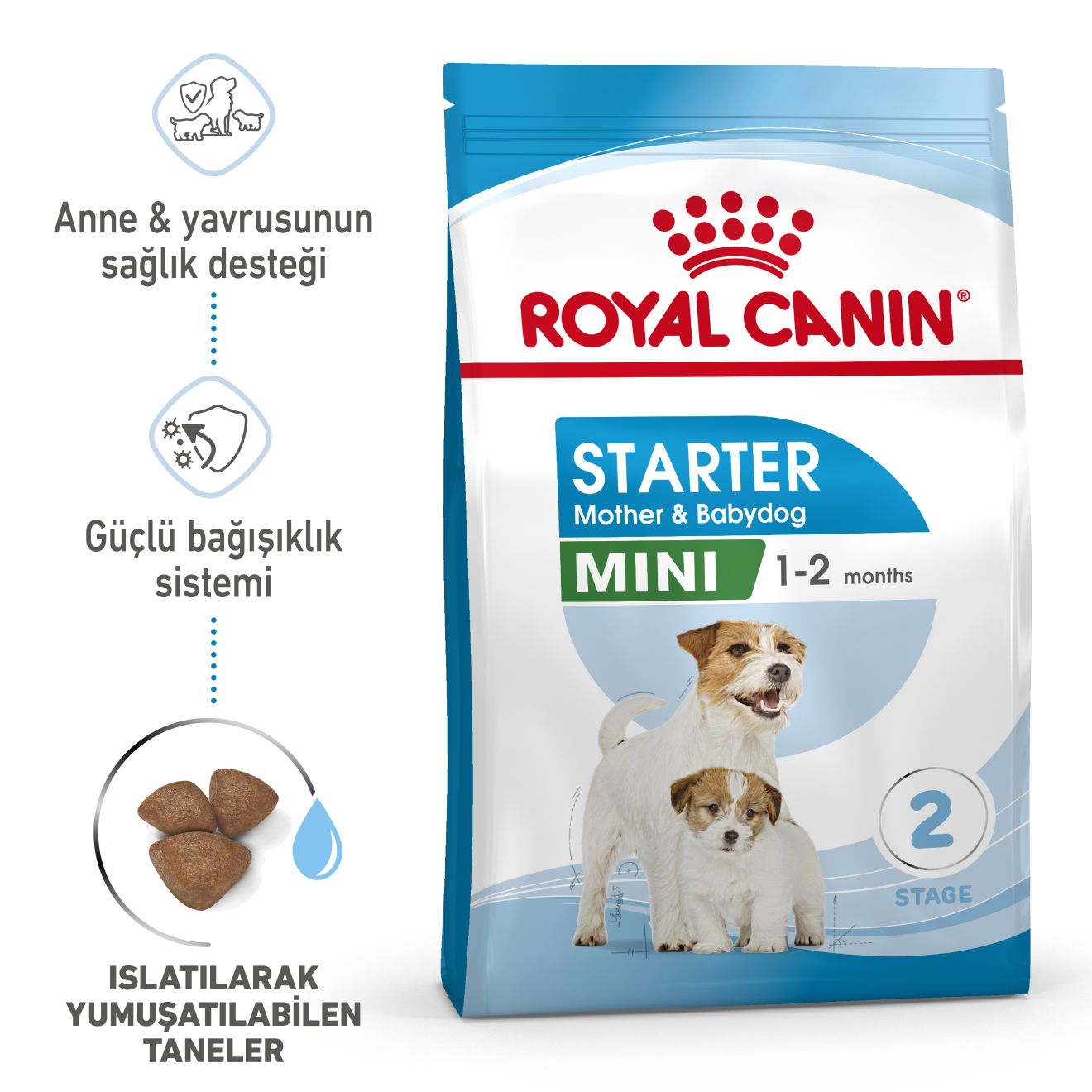Royal Canin Mini Starter Mother & Babycat Yavru Köpek Maması, 4Kg
