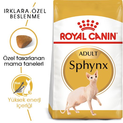 Royal Canin Sphynx Yetişkin Kedi Maması, 2Kg