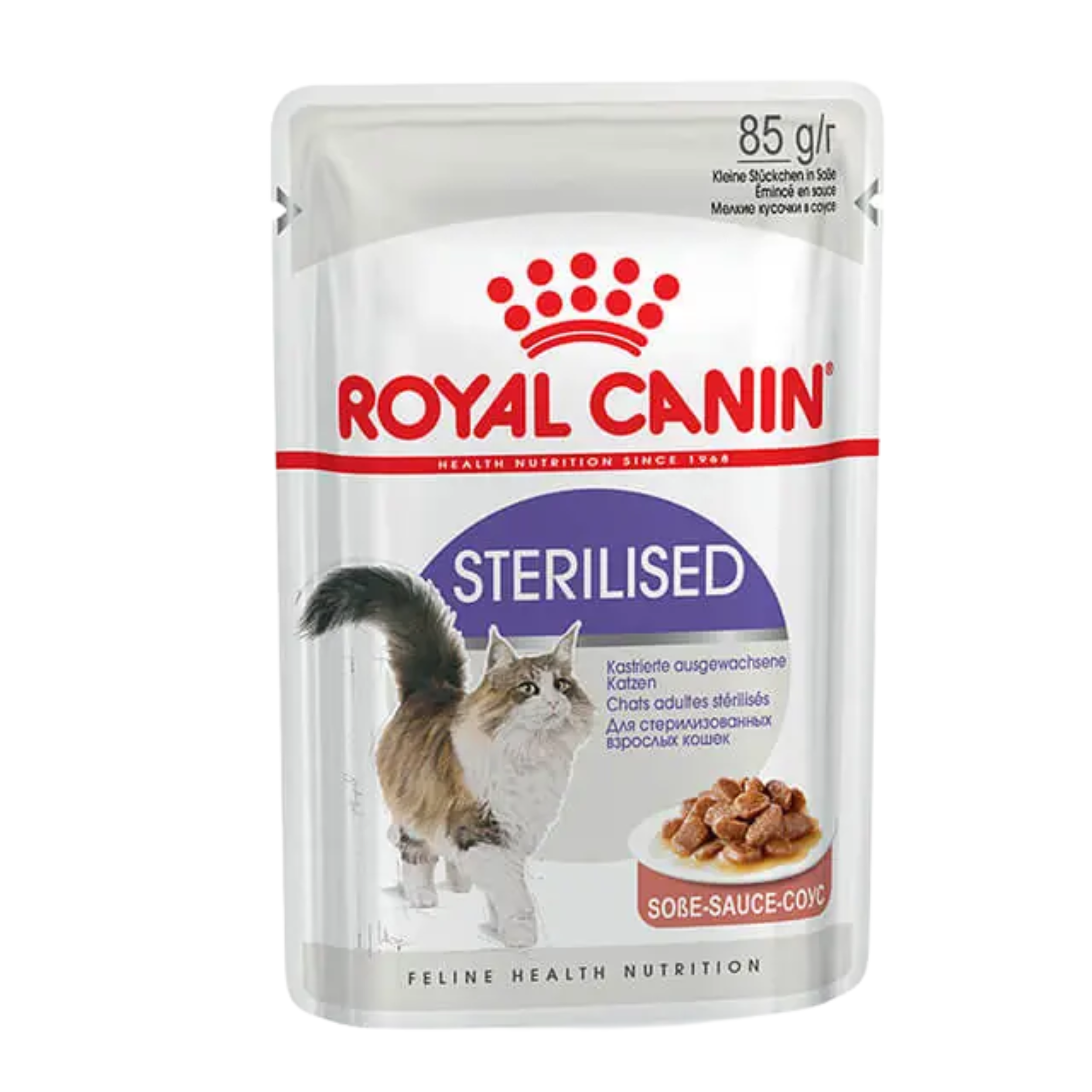 Royal Canin Sterilised Kısırlaştırılmış Yetişkin Kedi Yaş Maması, 85g