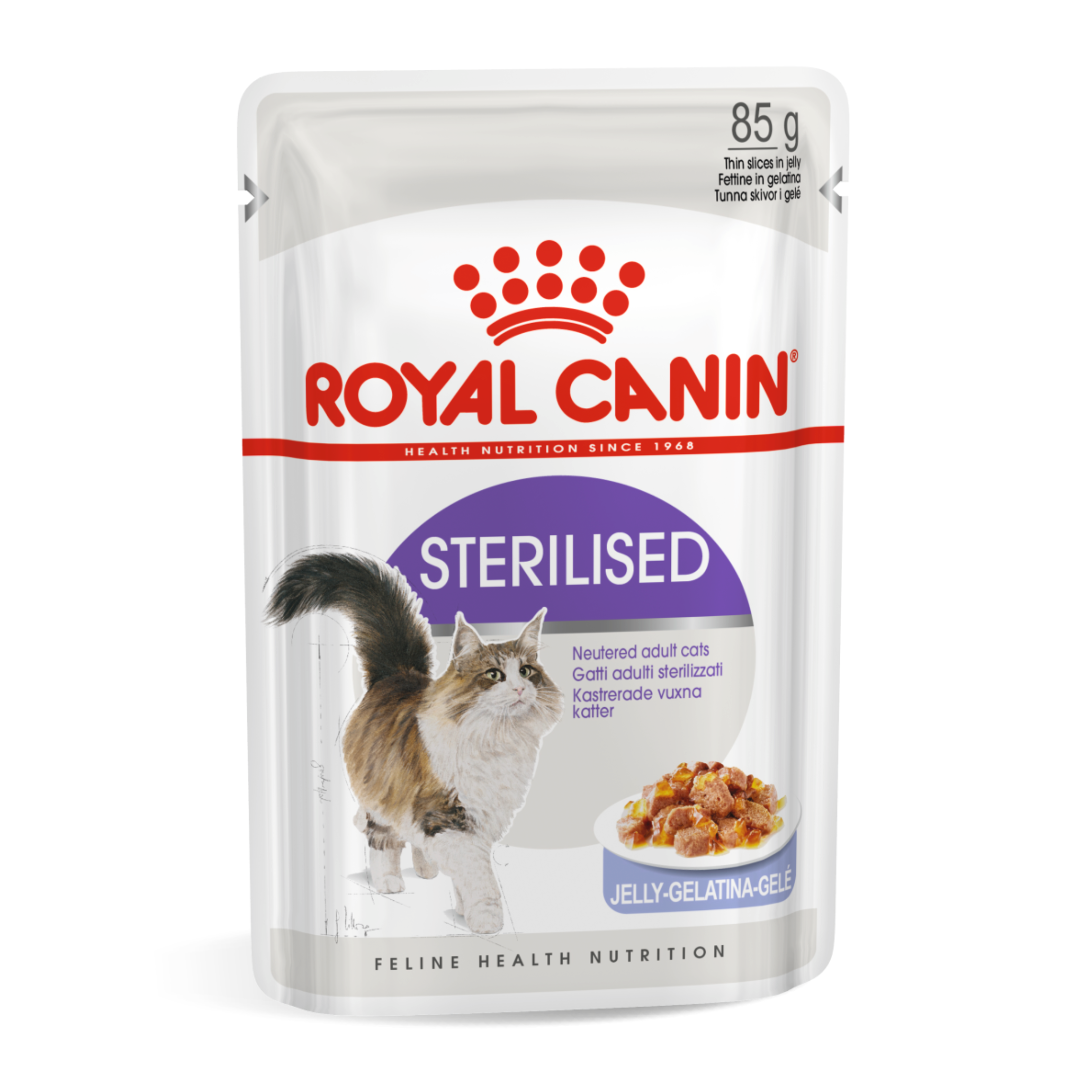 Royal Canin Sterilised Kısırlaştırılmış Yetişkin Kedi Yaş Maması, 85g