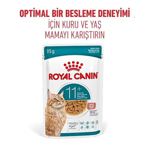 Royal Canin Ageing 11+ Yaşlı Kedi Yaş Maması, 85 g