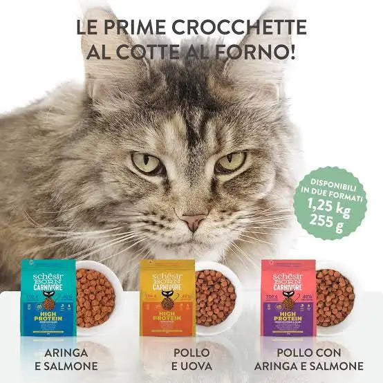 Schesir Born Carnivore Yetişkin Kedi Mama, 1.25kg