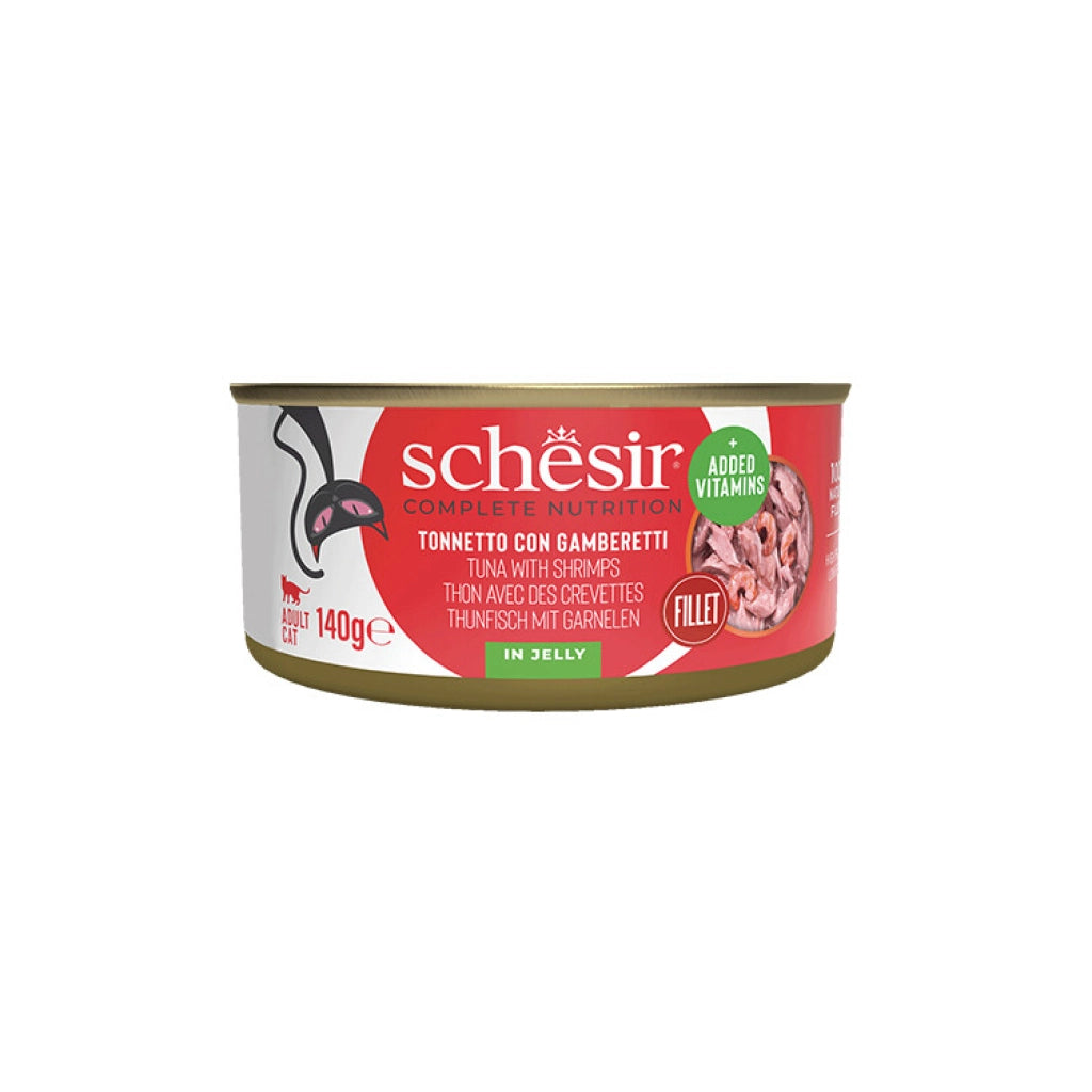 Schesir In Jelly Jöle İçinde Yetişkin Konserve Kedi Konserve Maması, 140 g