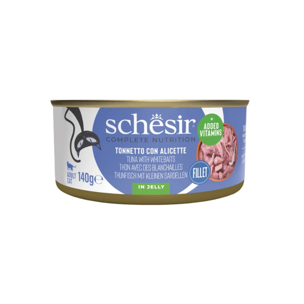 Schesir In Jelly Jöle İçinde Yetişkin Konserve Kedi Konserve Maması, 140 g