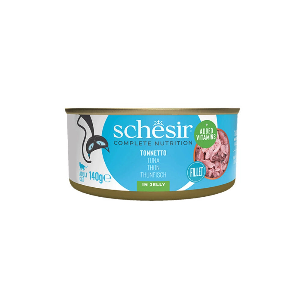 Schesir In Jelly Jöle İçinde Yetişkin Konserve Kedi Konserve Maması, 140 g