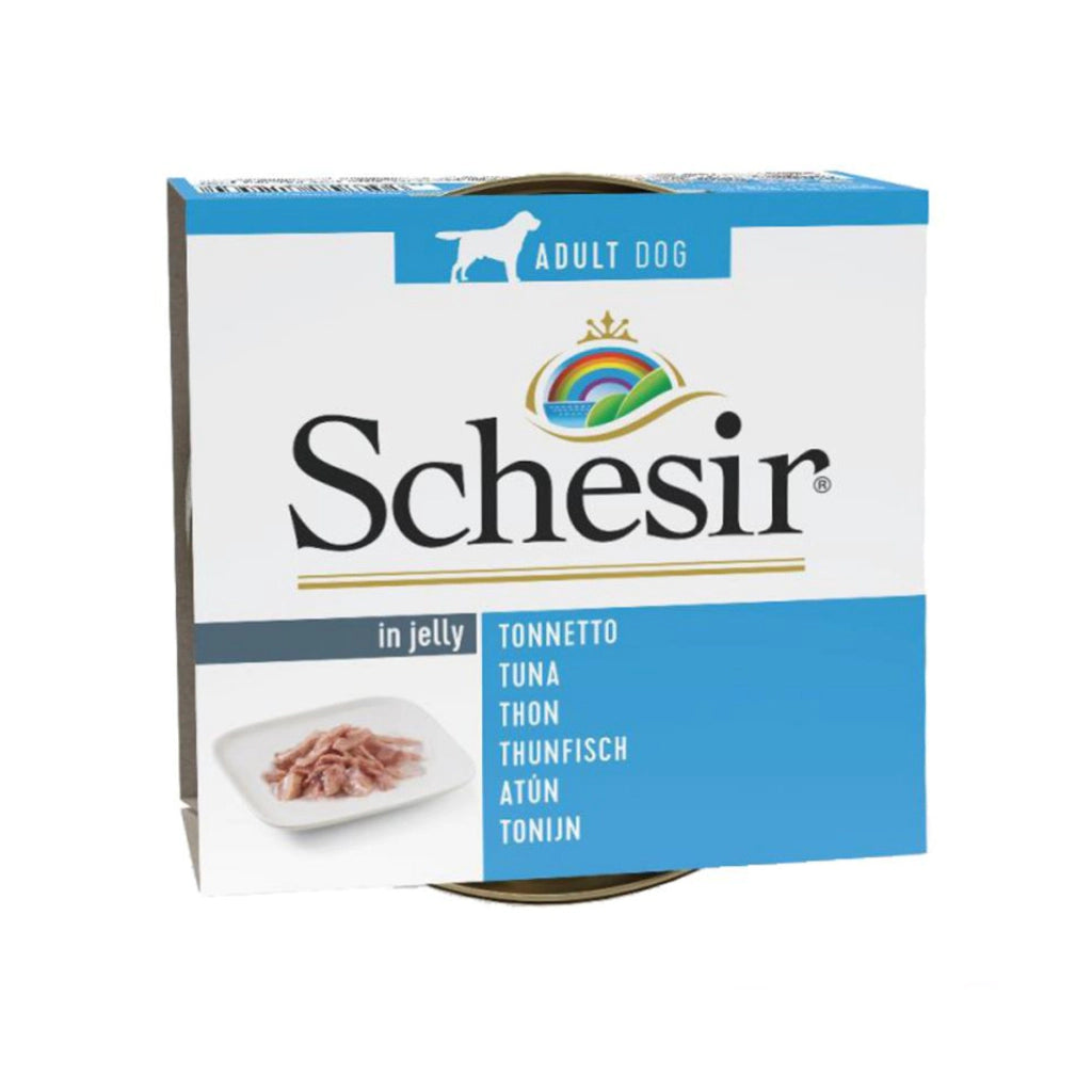 Schesir İn Jelly Ton Balıklı Adult Köpek Konserve Mama, 150g