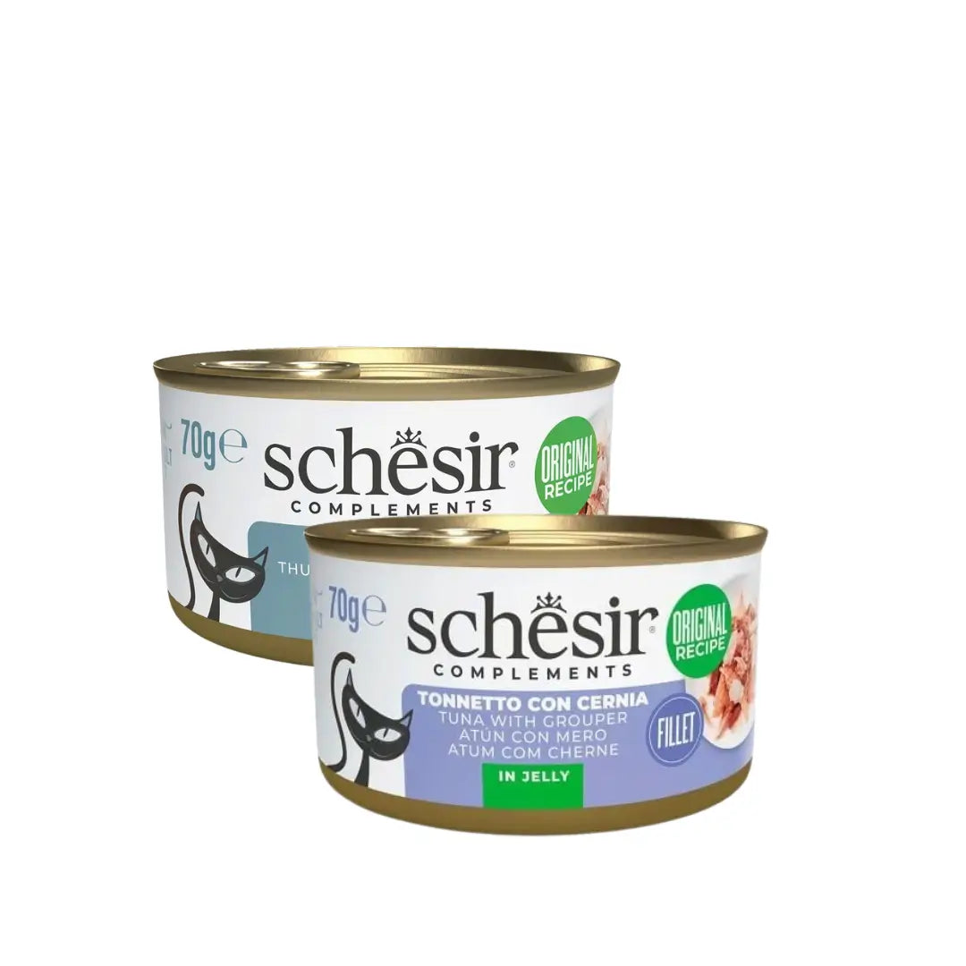 Schesir İn Jelly Yetişkin Kedi Konserve Mama, 70g