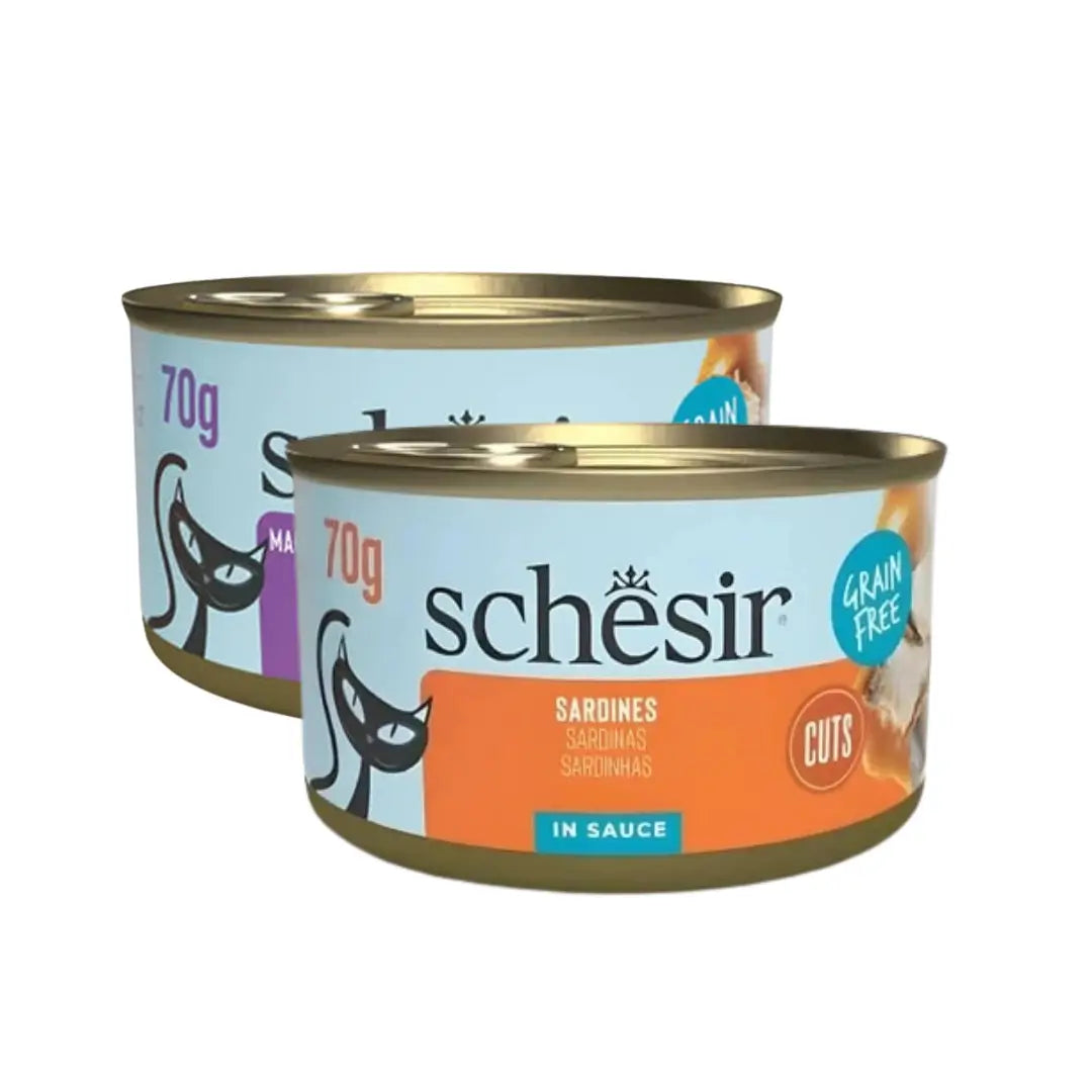 Schesir In Sauce Sos İçinde Konserve Kedi Konserve Maması, 70 g