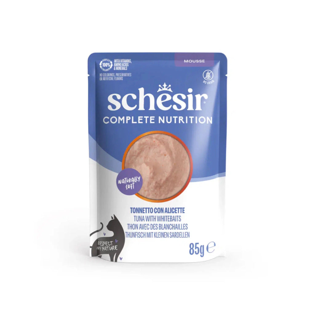 Schesir Mousse Pate Yaş Kedi Yaş Maması, 85 g