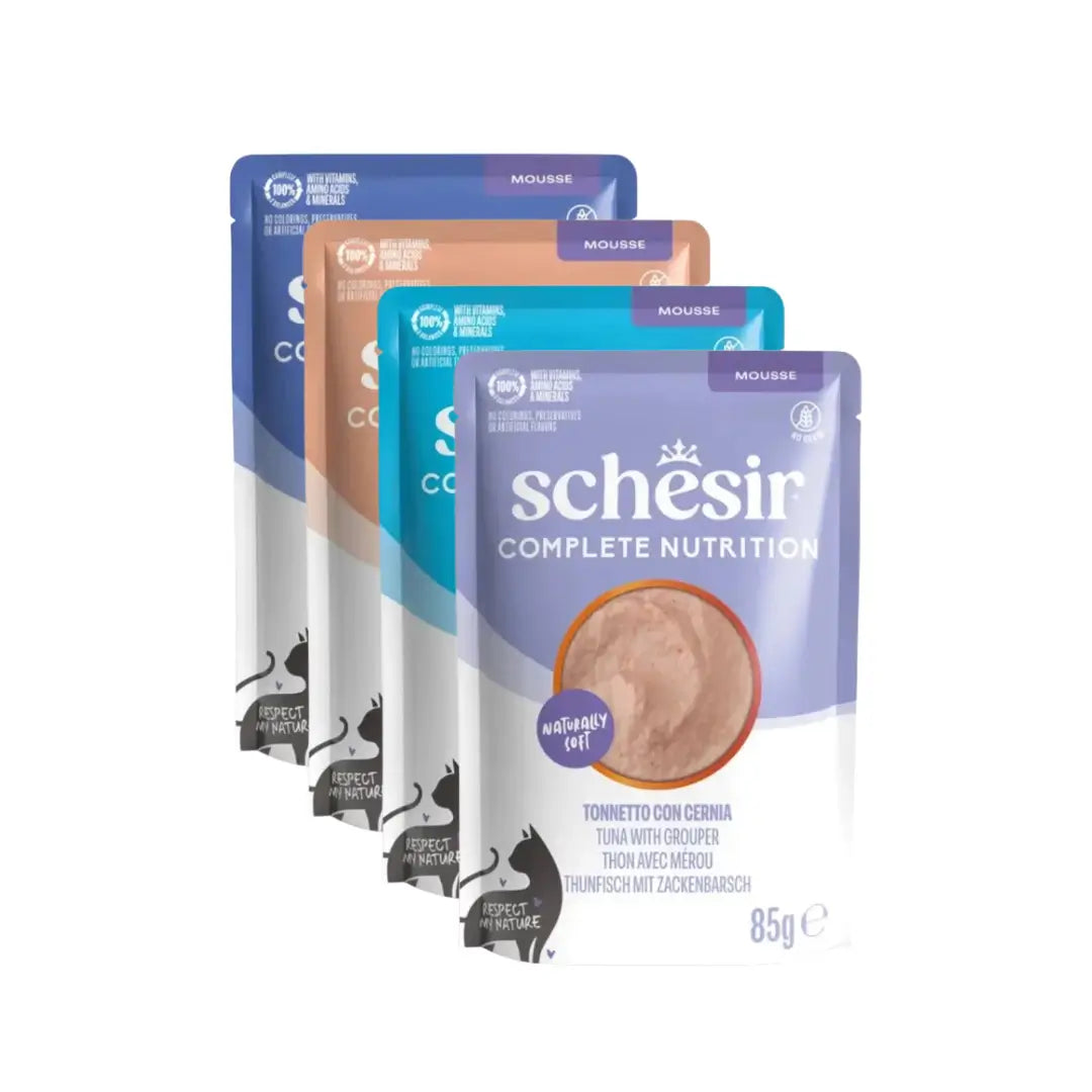 Schesir Mousse Pate Yaş Kedi Yaş Maması, 85 g