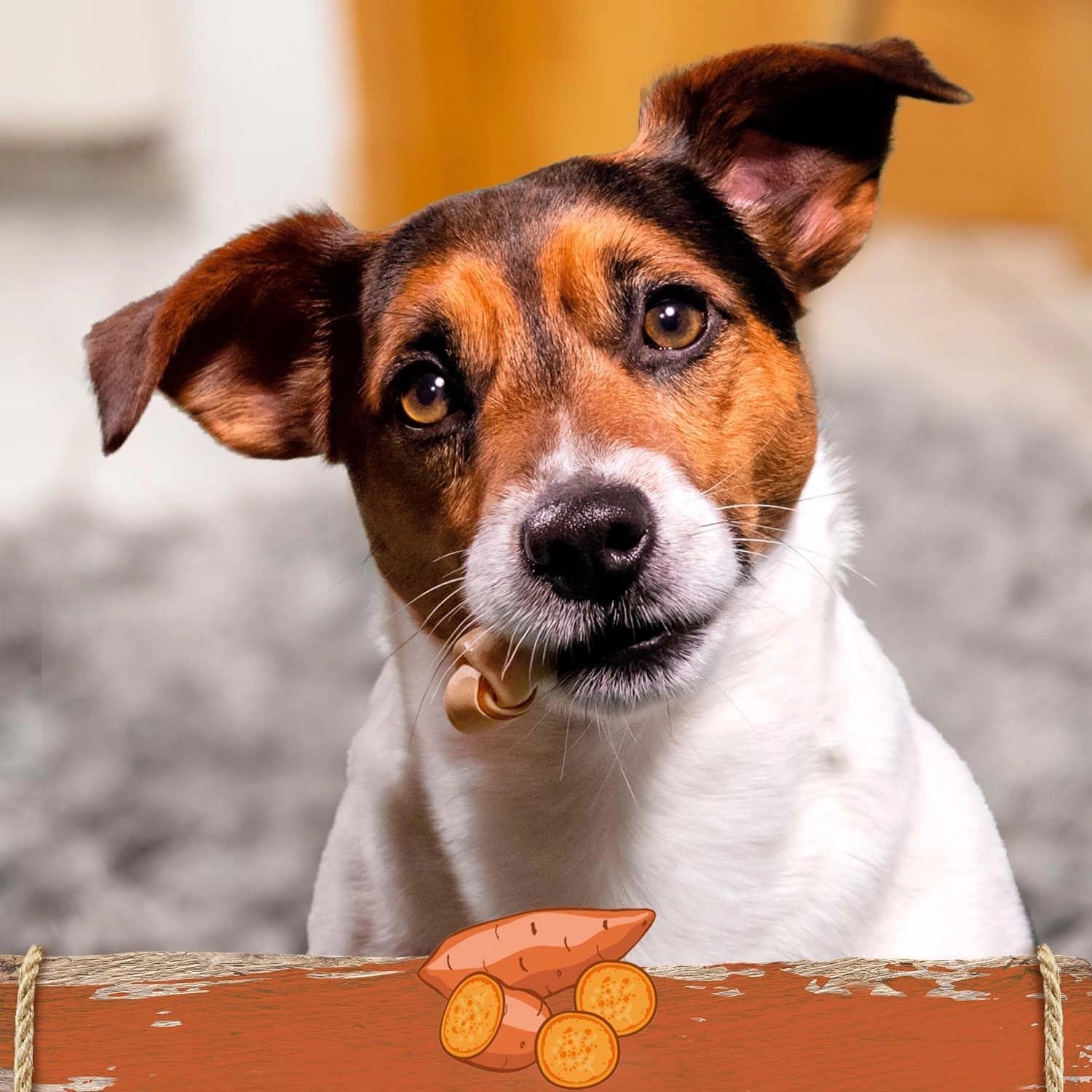 Smart Bones tatlı patatesli köpek atıştırmalık 128g görünüm