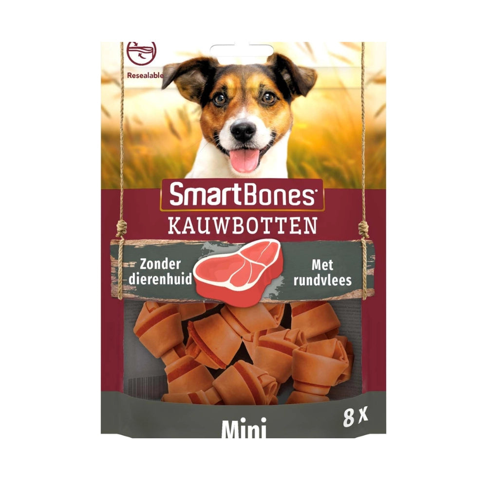 Smart Bones Beef Bones Biftekli Köpek Ödül, 8 li Paket, 128g