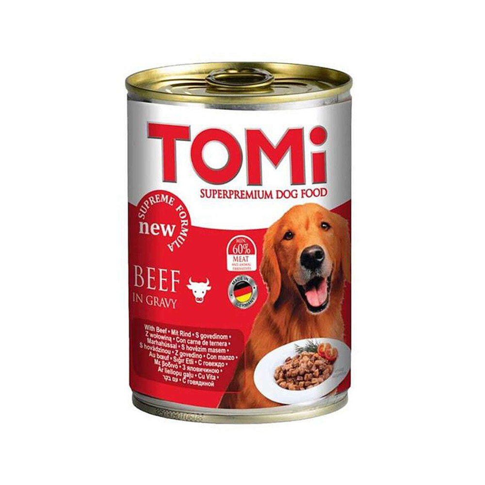 Tomi Yetişkin Köpek Konserve Maması, 400g