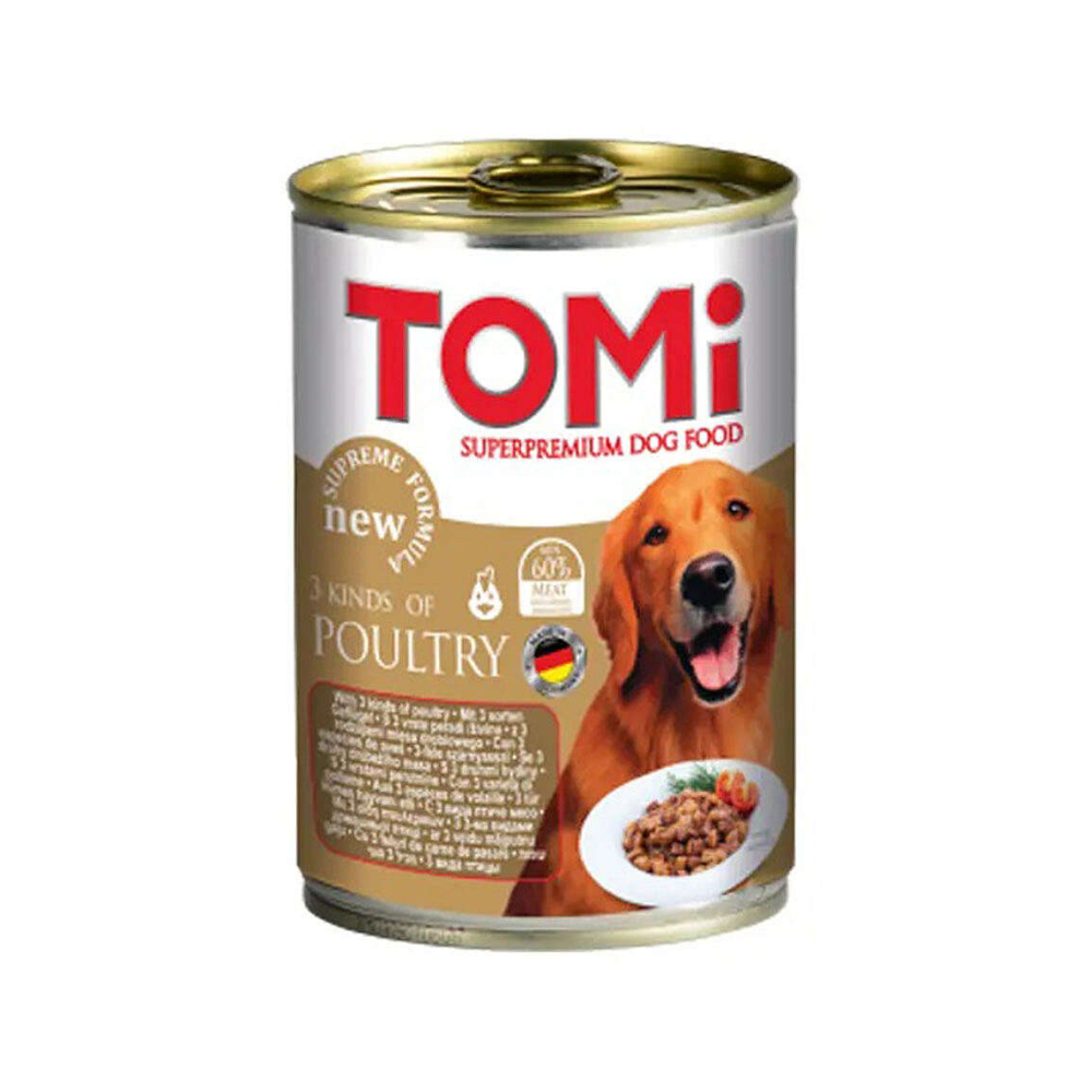 Tomi Yetişkin Köpek Konserve Maması, 400g
