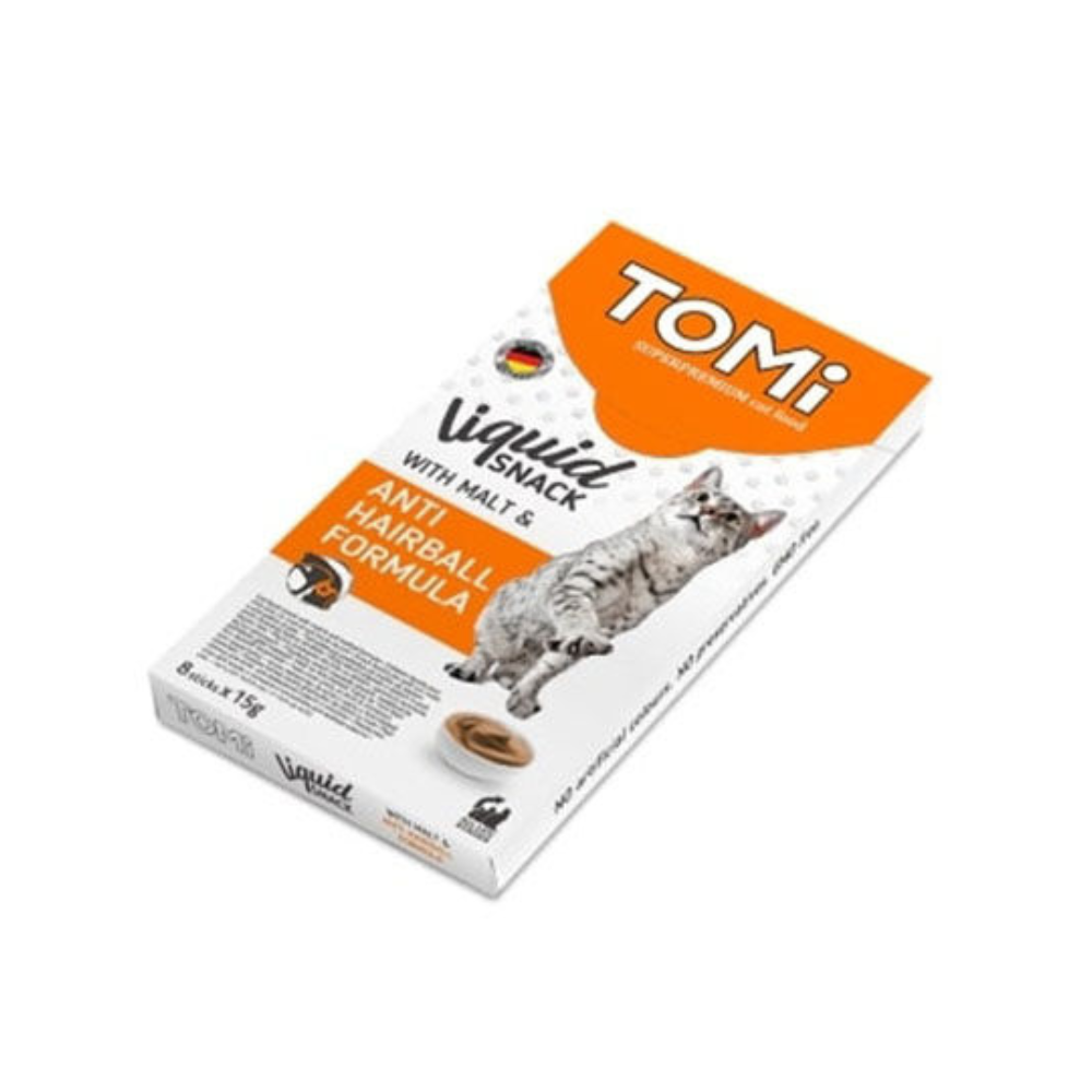 Tomi Malt Hairball Kedi Maltı, 8 li Packet, 120g