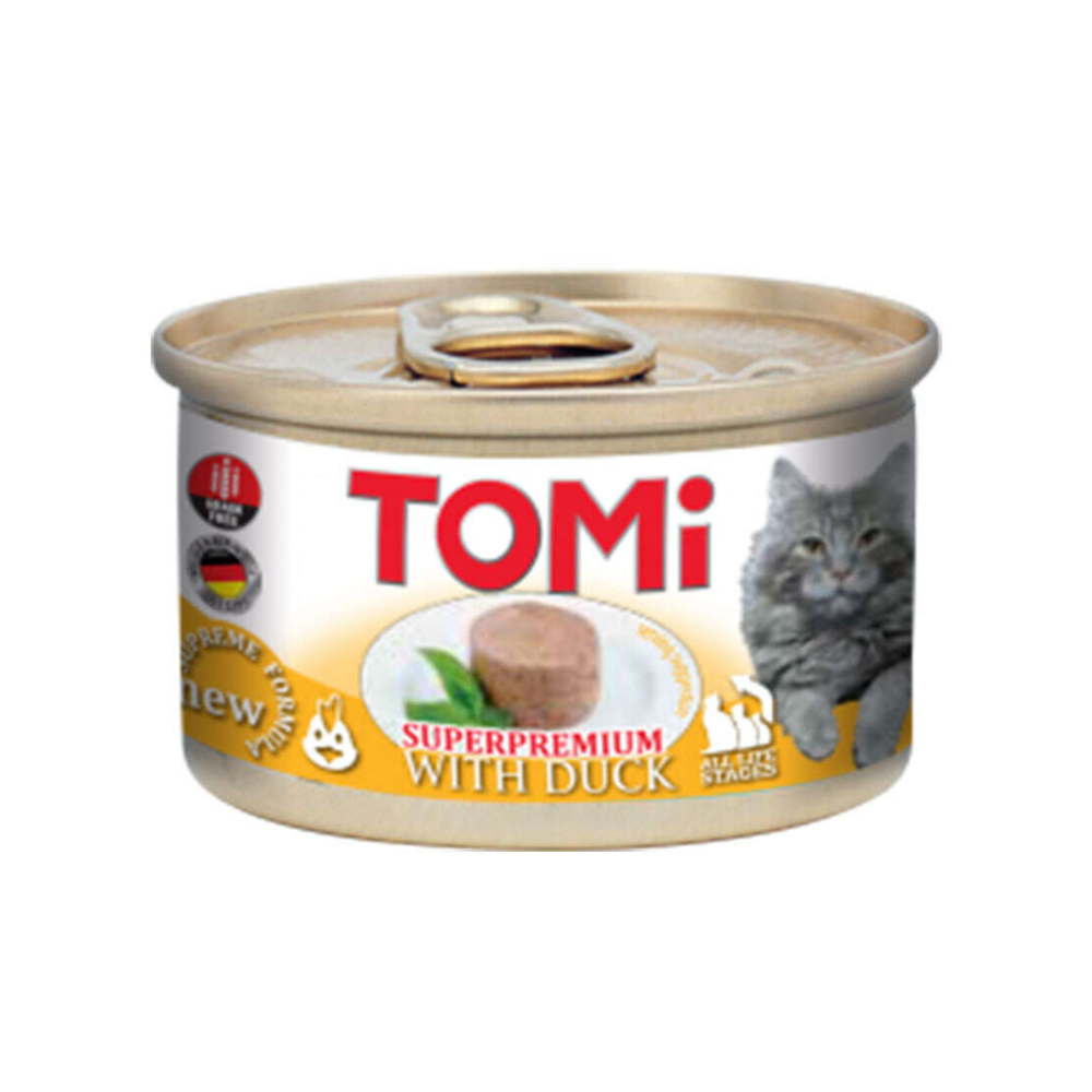 Tomi Yetişkin Kedi Konserve Maması, 85g