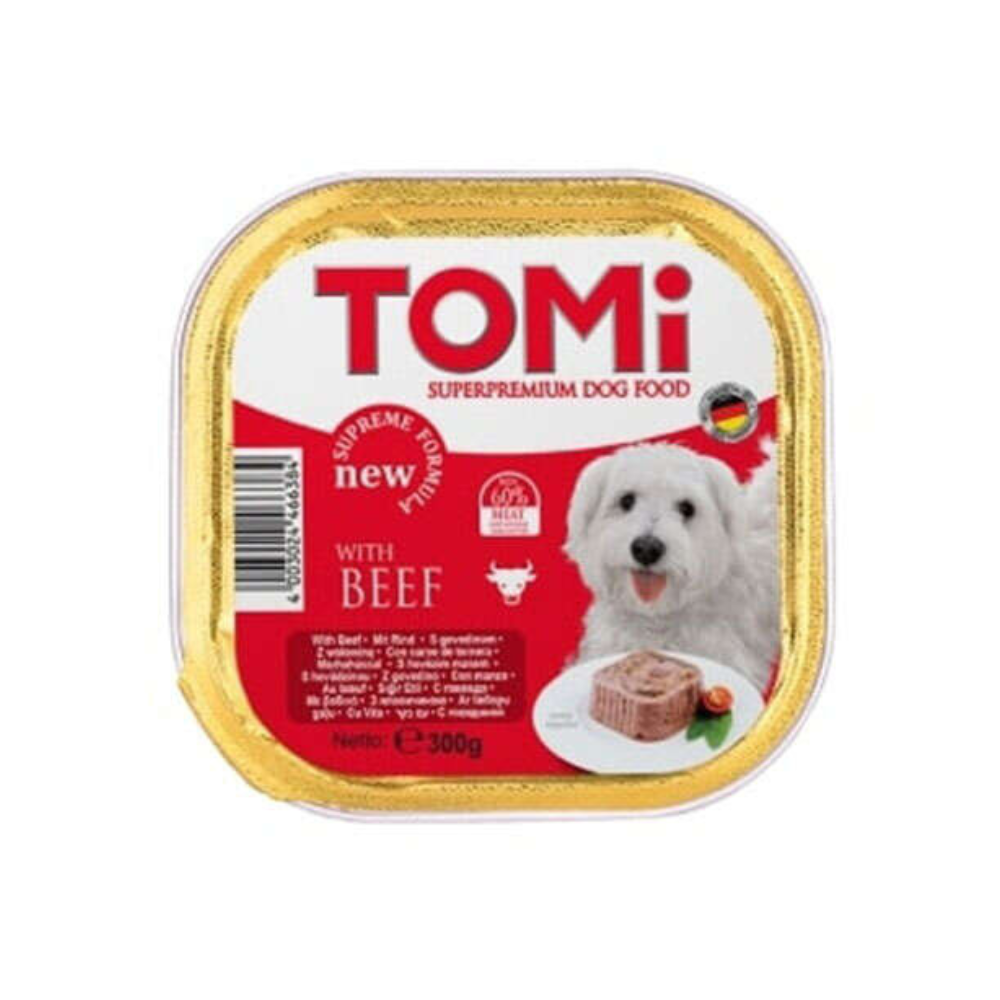 Tomi Pate Yetişkin Köpek Konserve Maması, 300g