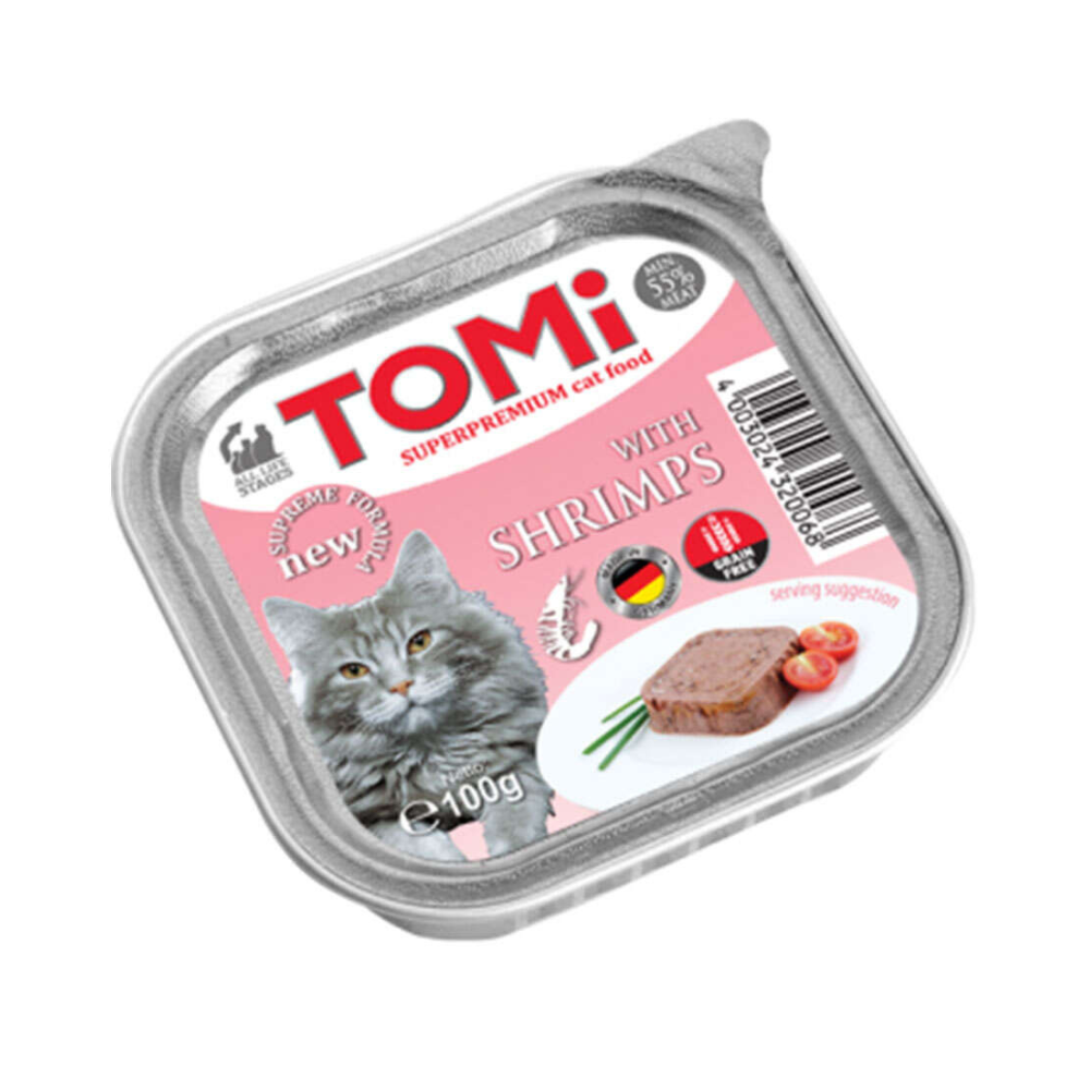 Tomi Pate Yetişkin Kedi Konserve Maması, 100g