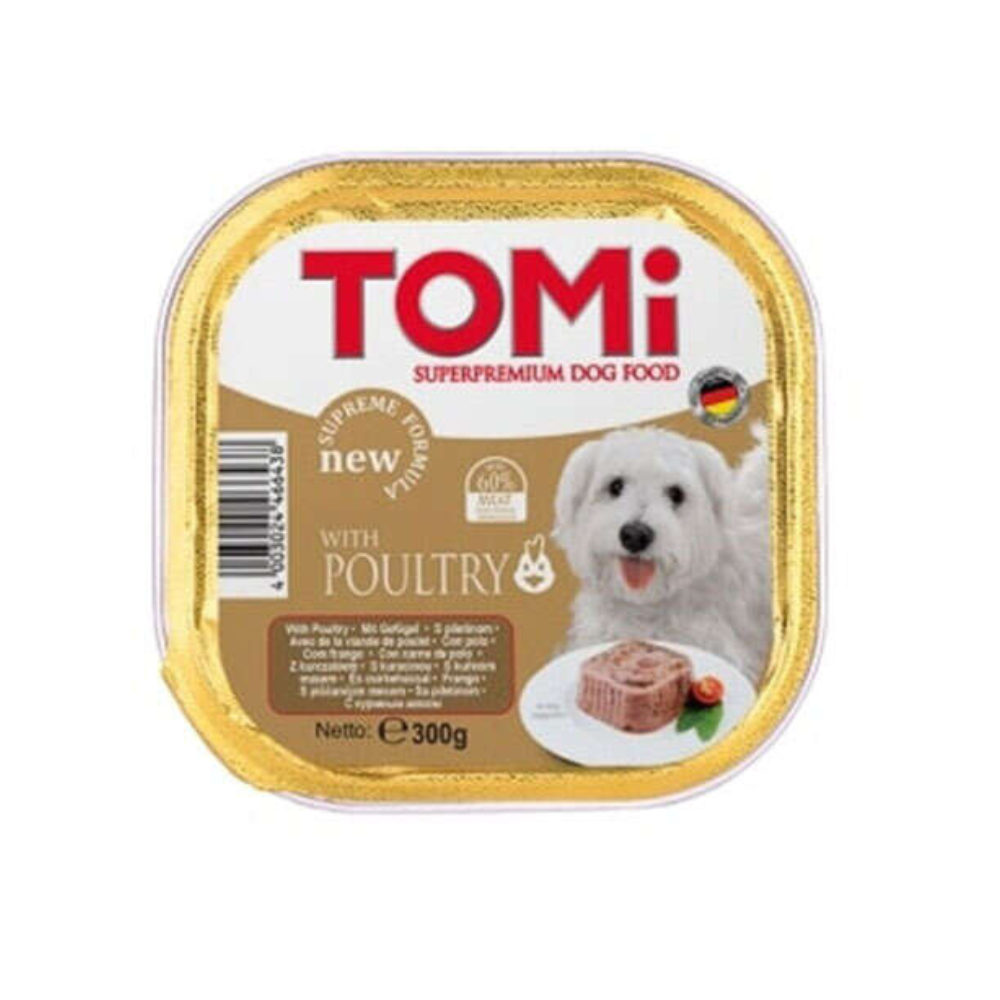 Tomi Pate Yetişkin Köpek Konserve Maması, 300g