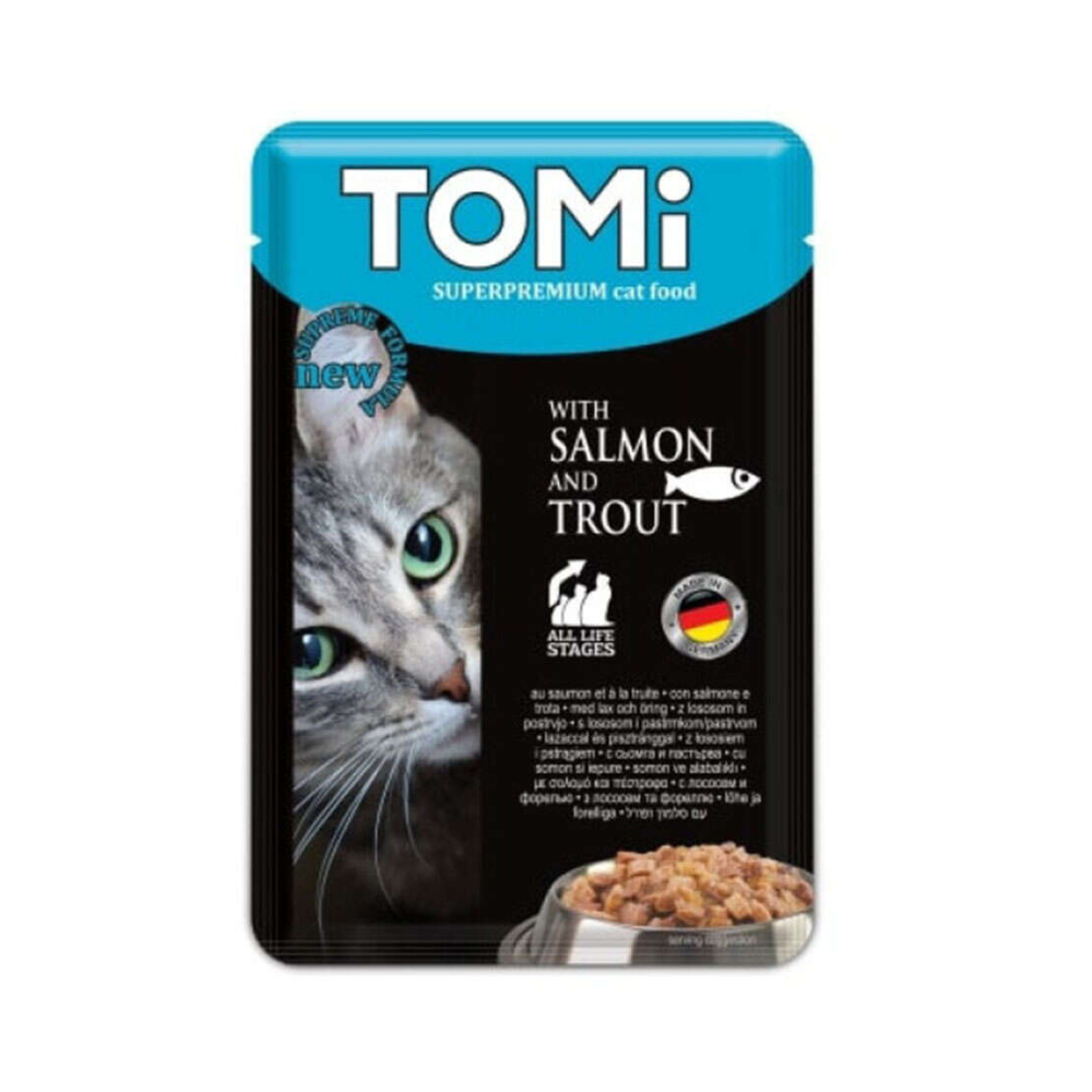 Tomi Poach Yetişkin Kedi Yaş Maması, 100g