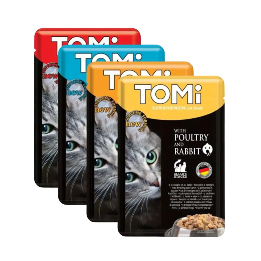 Tomi Poach Yetişkin Kedi Yaş Maması, 100g