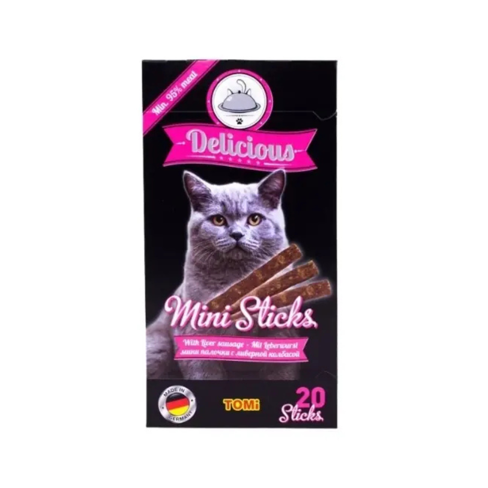 Tomi Yetişkin Mini Kedi Stick Ödülü, 2 li Packet, 40g