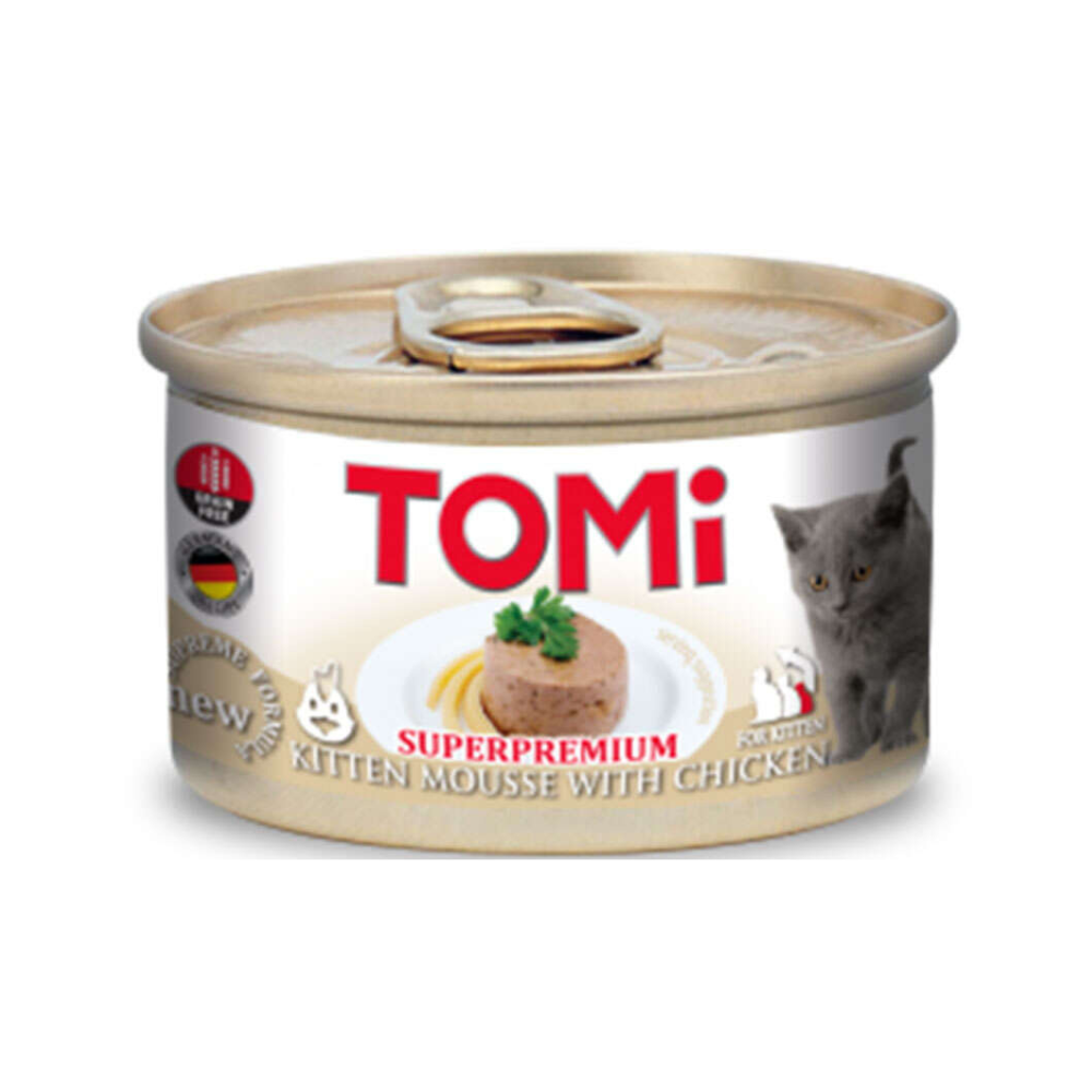 Tomi Yavru Kedi Konserve Maması, 85g