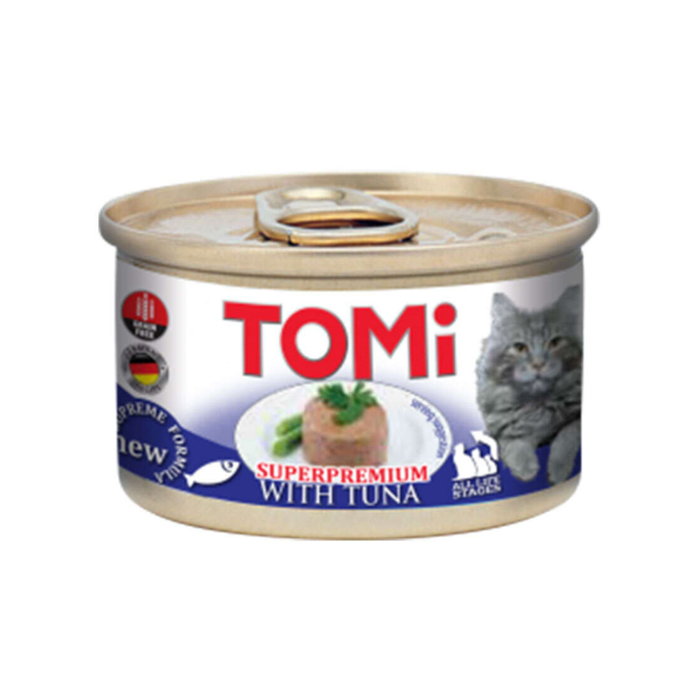 Tomi Yetişkin Kedi Konserve Maması, 85g