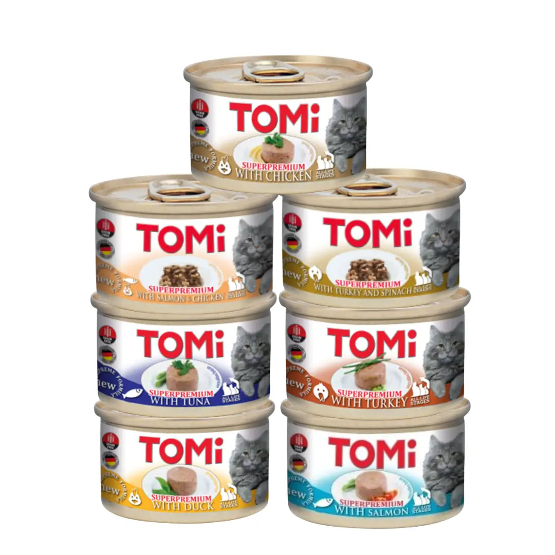 Tomi Yetişkin Kedi Konserve Maması, 85g
