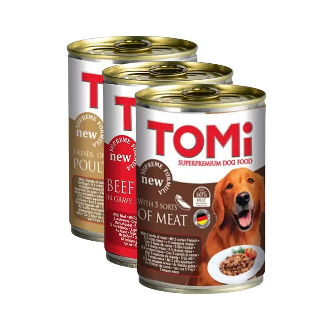 Tomi Yetişkin Köpek Konserve Maması, 400g