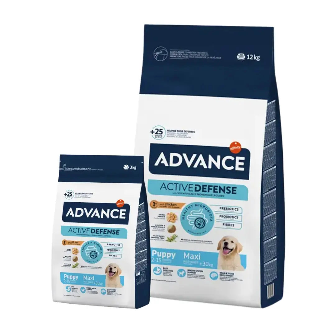 Advance Active Defense Tavuklu Büyük Yavru Köpek Maması