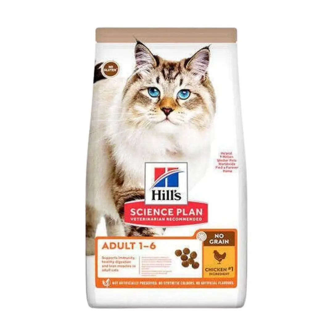 Hill's Science Plan Tavuklu Tahılsız Yetişkin Kedi Mama, 1.5kg