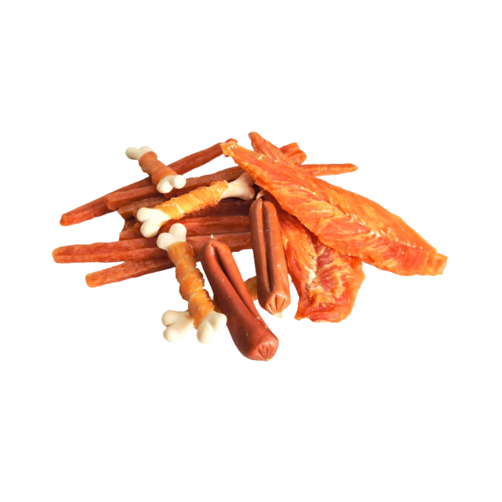 Wanpy Assorted Karışık Lezzet Yılbaşı Özel Köpek Ödül, 300g