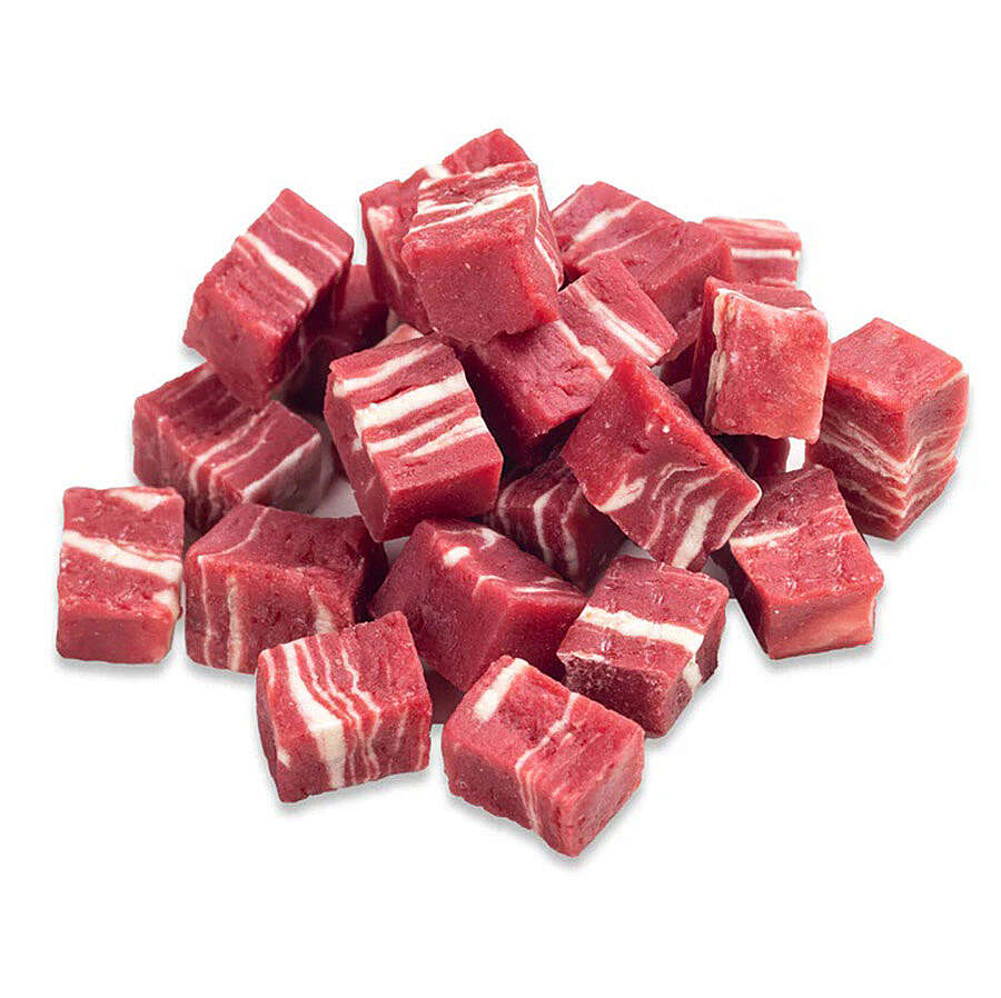 Wanpy Oven-Roasted Marbled Biftek Et Parçalı Köpek Krema Ödül 100g