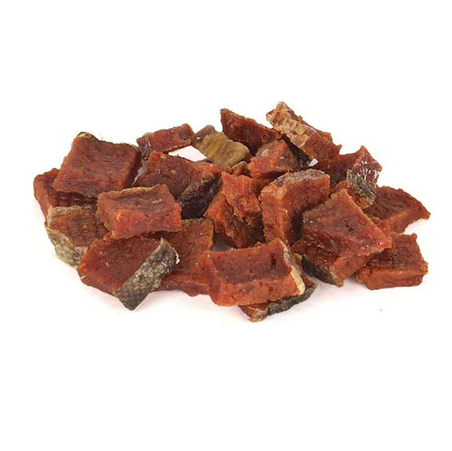 Wanpy Oven Roasted somon & fish skin köpek ödül 100 gr