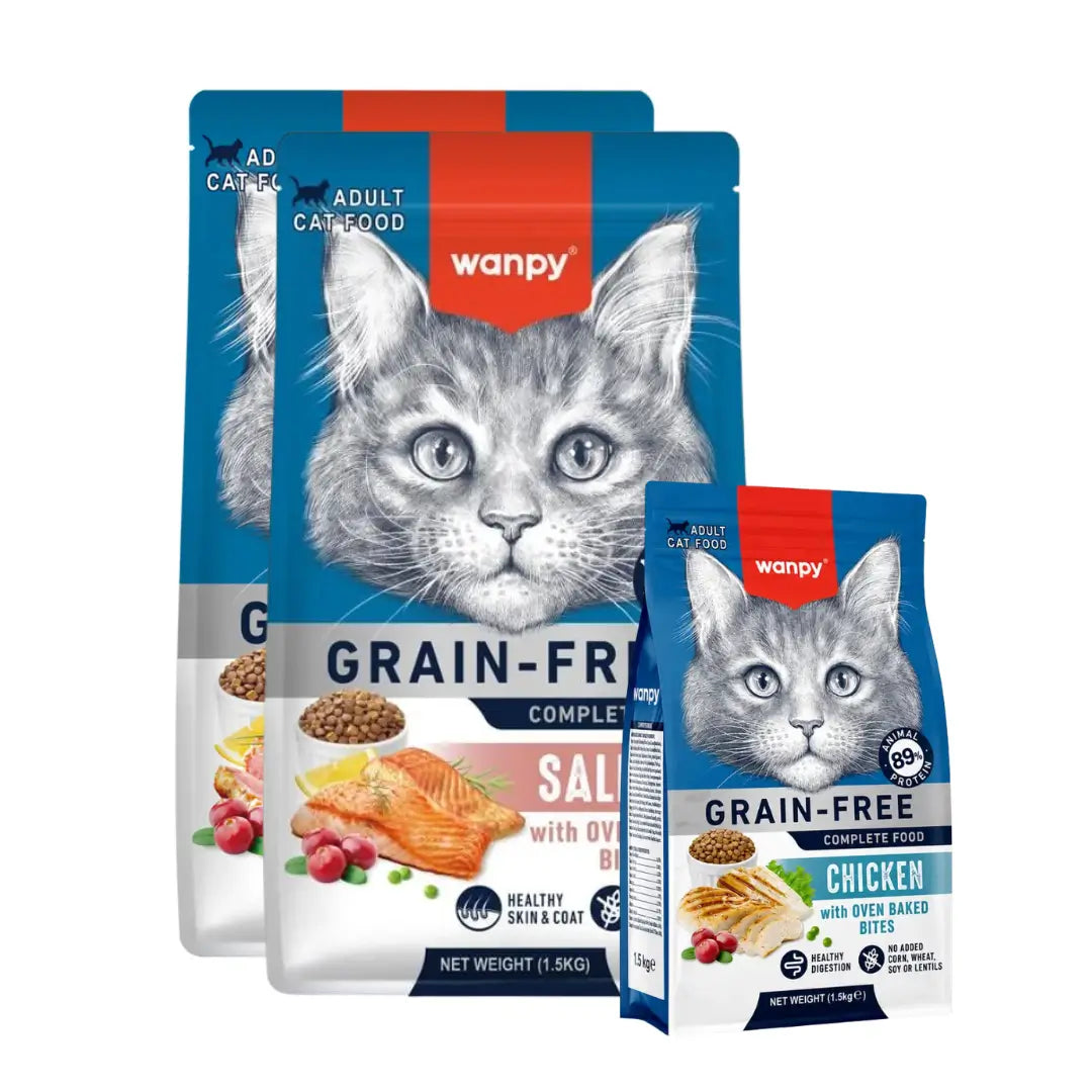 Wanpy Tahılsız Yetişkin Kedi Mama