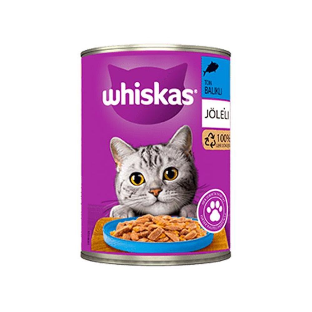 Whiskas-Ton-Balıklı-Yetişkin-Kedi-Konserve-Mama-400g