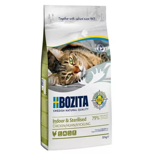Bozita Indoor & Sterilised Kısırlaştırılmış Tavuklu Yetişkin Kedi Maması