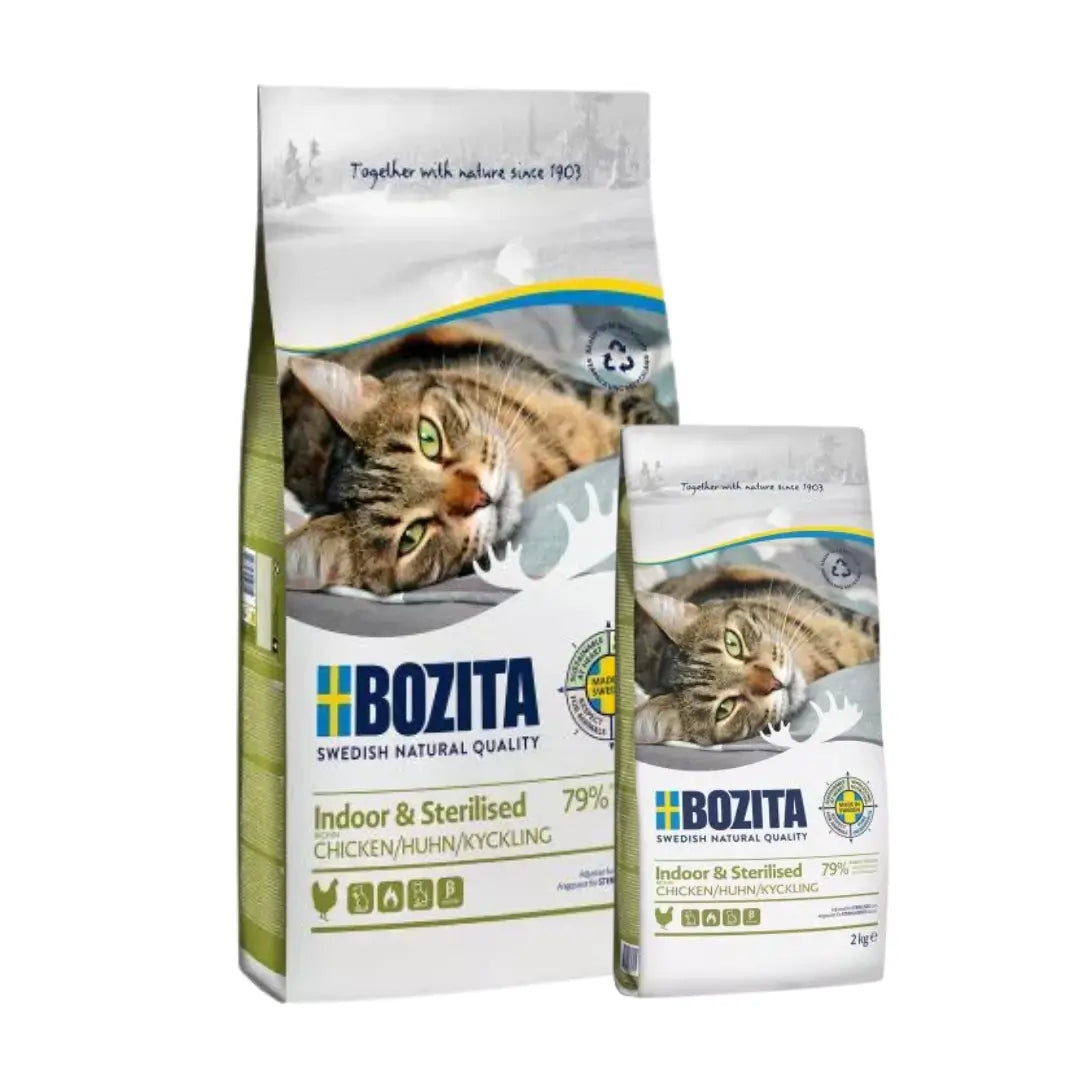 Bozita Indoor & Sterilised Kısırlaştırılmış Tavuklu Yetişkin Kedi Maması
